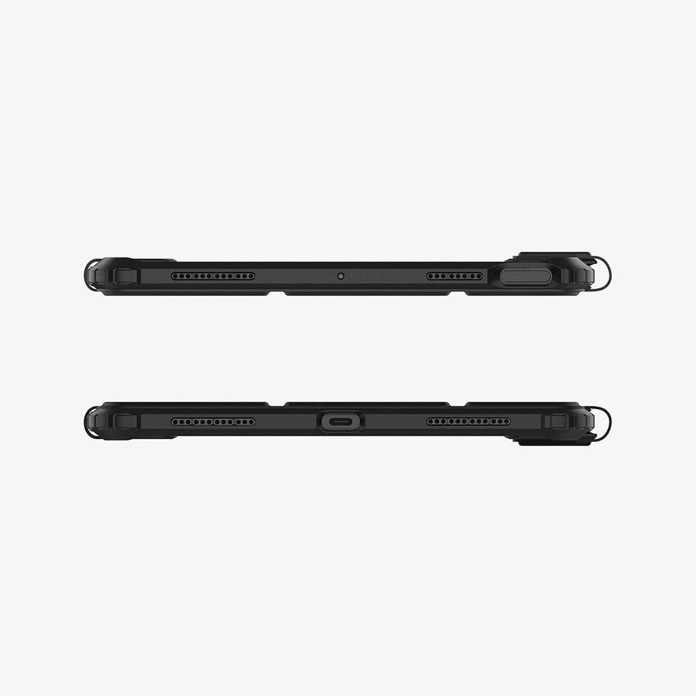 Spigen iPad Air 11" (2026/2025/2024) / 10.9" (2022/2020) Ultra Hybrid Pro-防摔保護套(黑/淺藍)