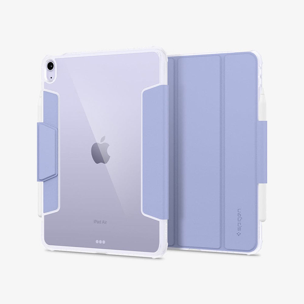 Spigen iPad Air 11" (2026/2025/2024) / 10.9" (2022/2020) Ultra Hybrid Pro-防摔保護套(黑/淺藍)