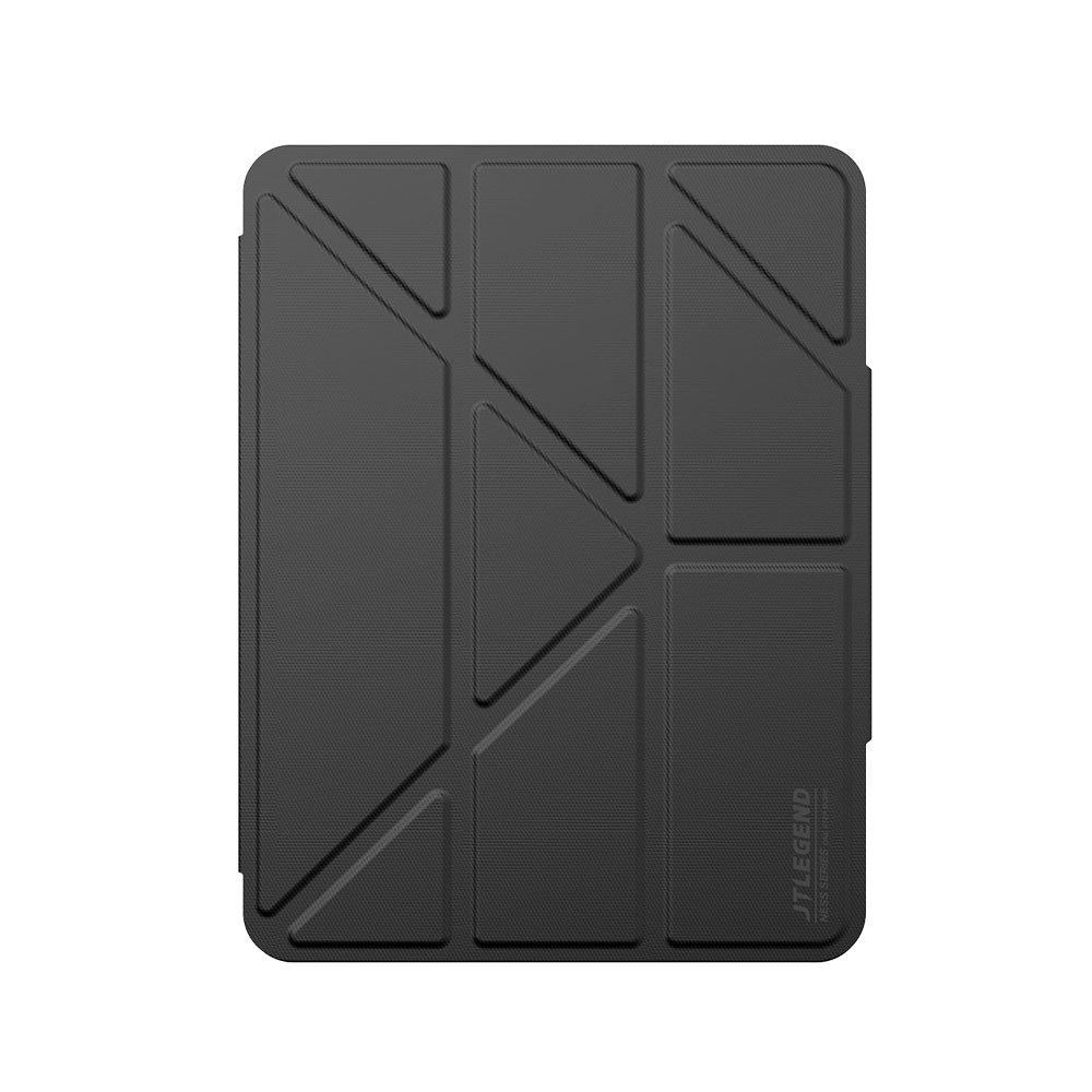 JTLEGEND iPad Pro 13'' Ness Pro 相機快取多角度折疊防潑水布紋保護殼 (筆槽款)