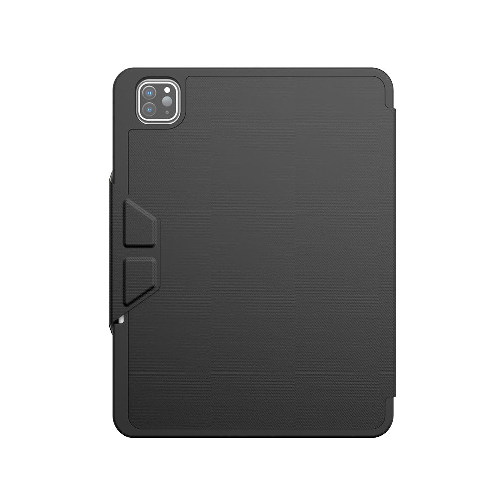 JTLEGEND iPad Pro 11'' Ness Pro 相機快取多角度折疊防潑水布紋保護殼 (筆槽款)