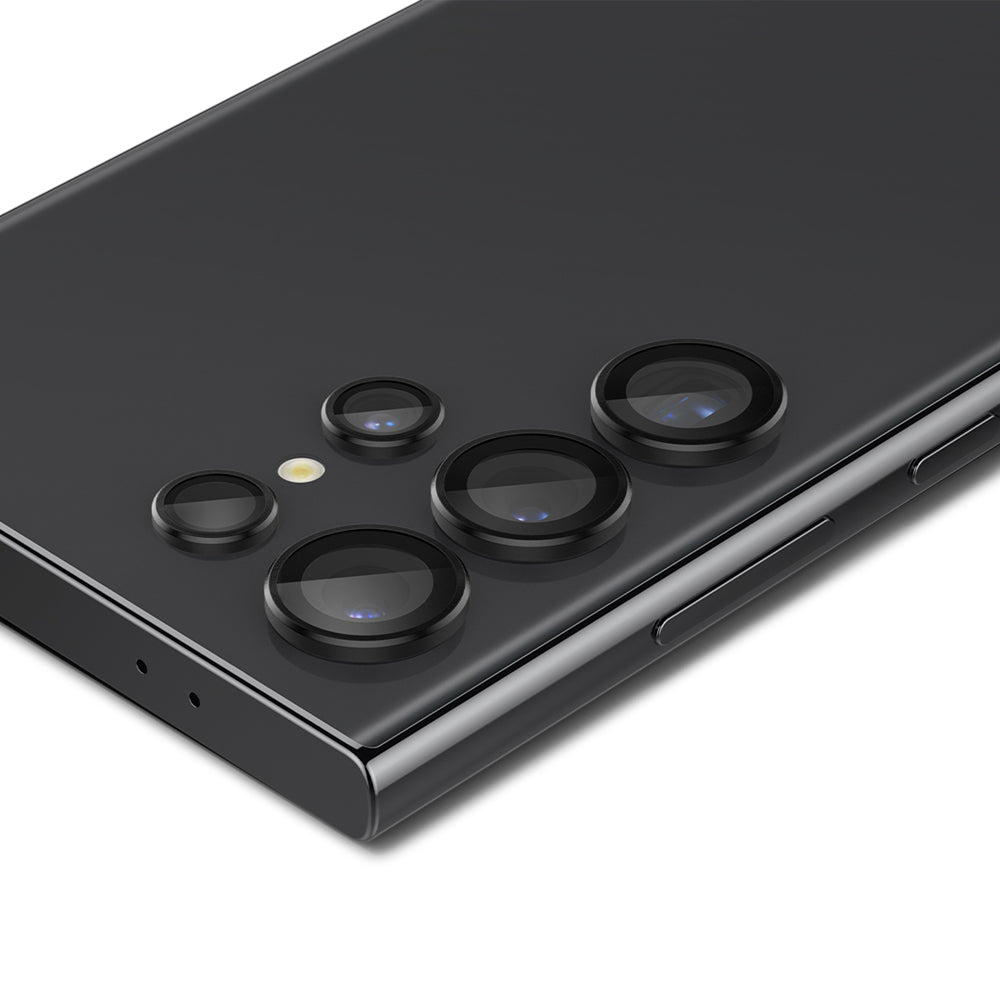 Spigen Galaxy S24 Ultra (6.8吋) Glas.tR EZ Fit Optik Pro 鏡頭保護貼(含快貼板:2入)黑