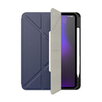 JTLEGEND iPad Pro 11'' Ness Pro 相機快取多角度折疊防潑水布紋保護殼 (筆槽款)