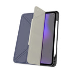 JTLEGEND iPad Pro 11'' Ness Pro 相機快取多角度折疊防潑水布紋保護殼 (筆槽款)