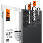 Spigen Galaxy S24 Ultra (6.8吋) Glas.tR EZ Fit Optik Pro 鏡頭保護貼(含快貼板:2入)黑