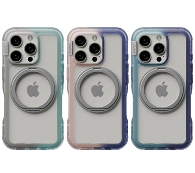PLES iPhone 16 Pro Max Arche TwoFace Mag Stand-磁吸支架防摔保護殼