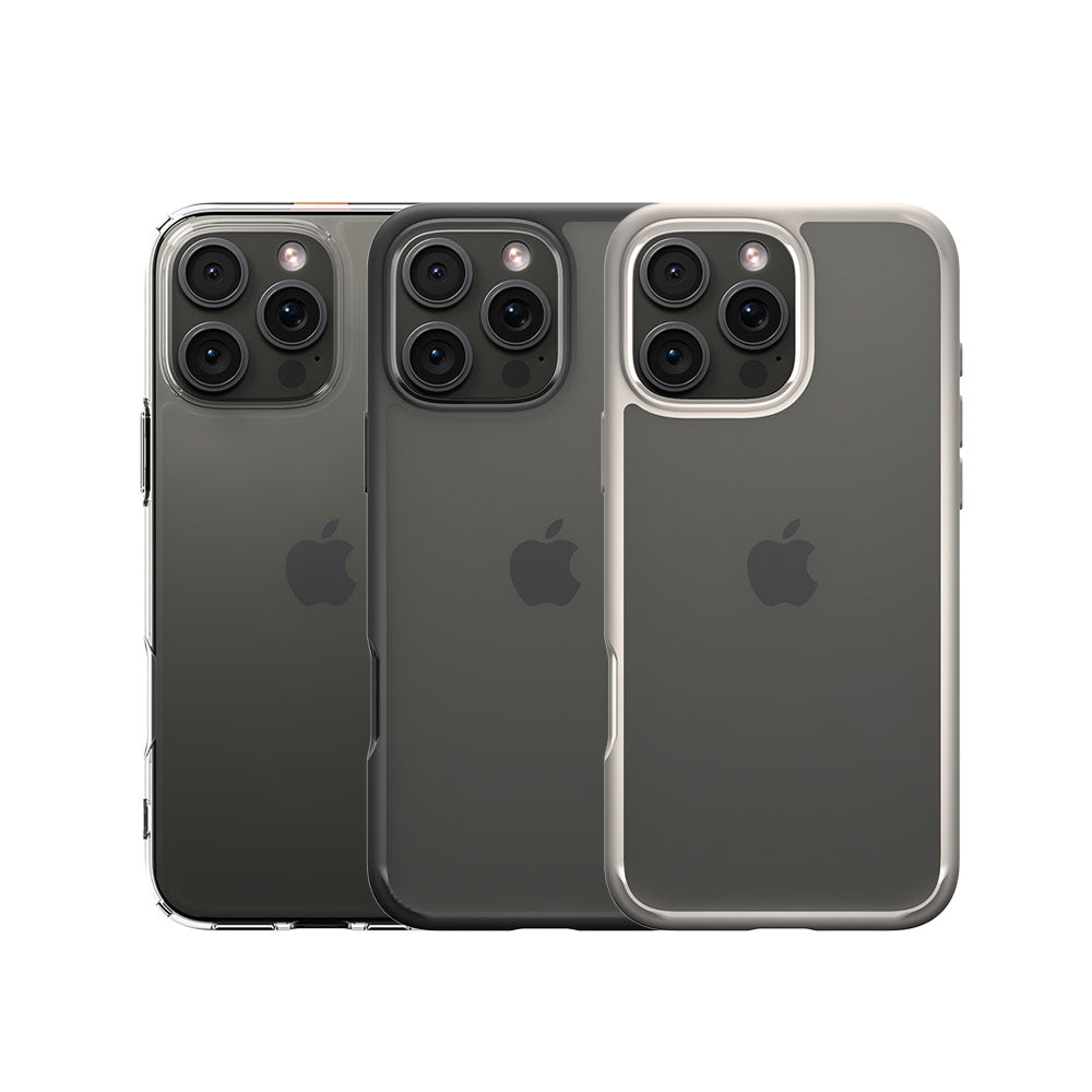 Spigen iPhone 16 Pro Max (6.9吋) Ultra Hybrid-防摔保護殼(晶透/黑/天然鈦)