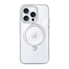 PYNANA iPhone 16 Pro Max Dancing Streamer Magsafe-貝殼磁圈保護殼(白)