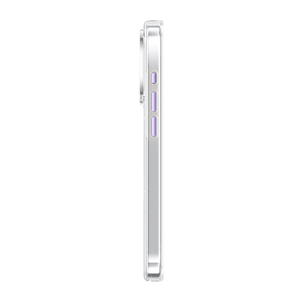 PYNANA iPhone 16 Pro Dancing Streamer Magsafe-水鑽磁圈保護殼(紫)
