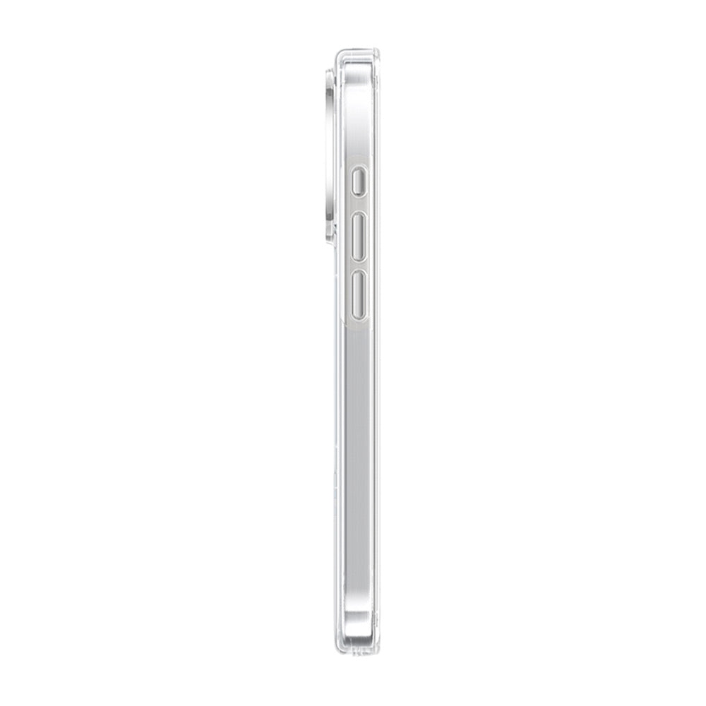 PYNANA iPhone 16 Pro Max Dancing Streamer Magsafe-貝殼磁圈保護殼(白)