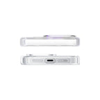 PYNANA iPhone 16 Pro Max Dancing Streamer Magsafe-貝殼磁圈保護殼(白)