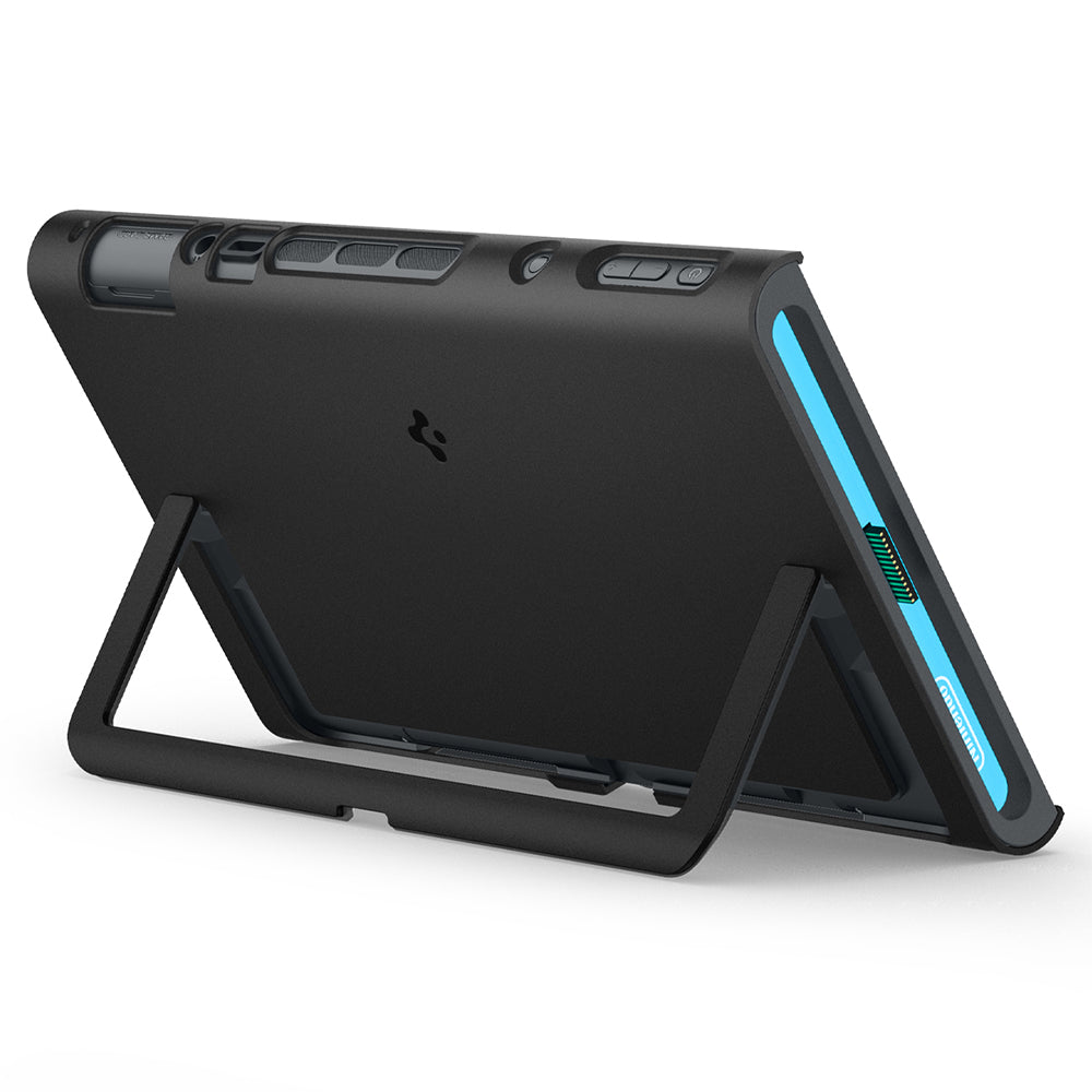 Spigen Nintendo Switch 2 Nano Pop-便攜支架保護殼(芝麻黑)