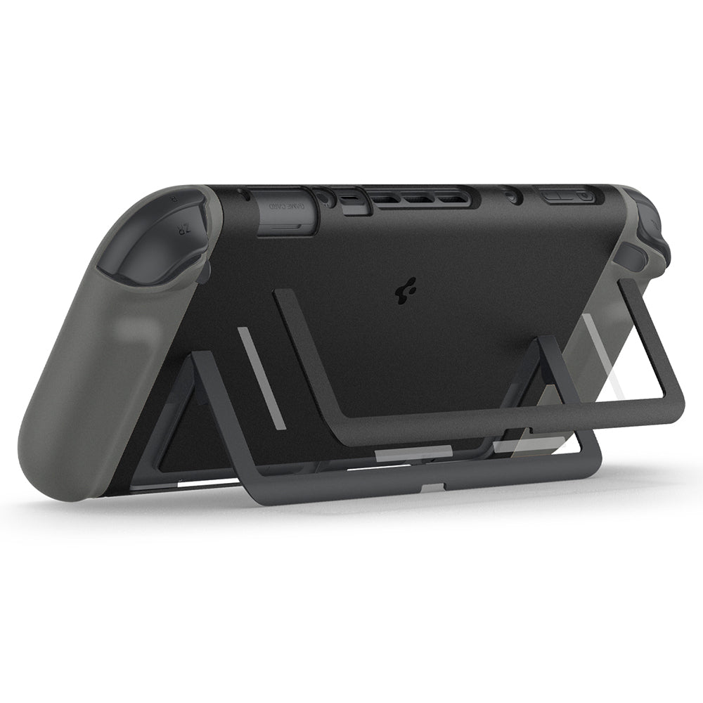 Spigen Nintendo Switch 2 Nano Pop-便攜支架保護殼(芝麻黑)