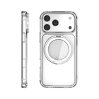 JTLEGEND iPhone 18 Ultra Defence磁吸旋轉支架殼 - 透明