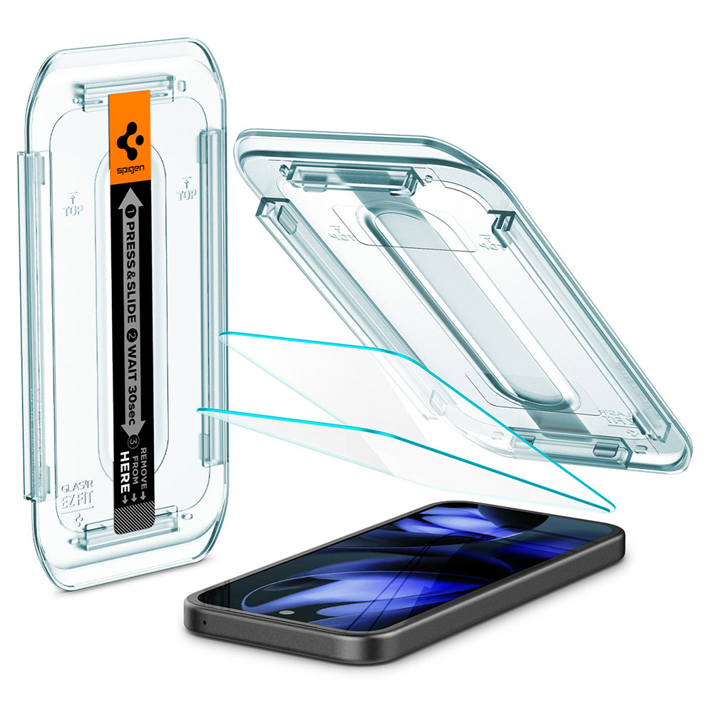 Spigen Google Pixel 9a Glas.tR EZ Fit (2P)-快易貼(透明):2入組