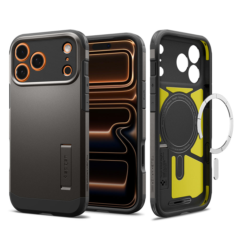 Spigen iPhone 17  Pro Max Tough Armor T MagFit-軍規磁吸防摔保護殼