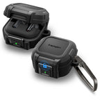 Spigen Galaxy Buds4/4 Pro Case Lock Fit Matte Black-防摔保護殼(黑)