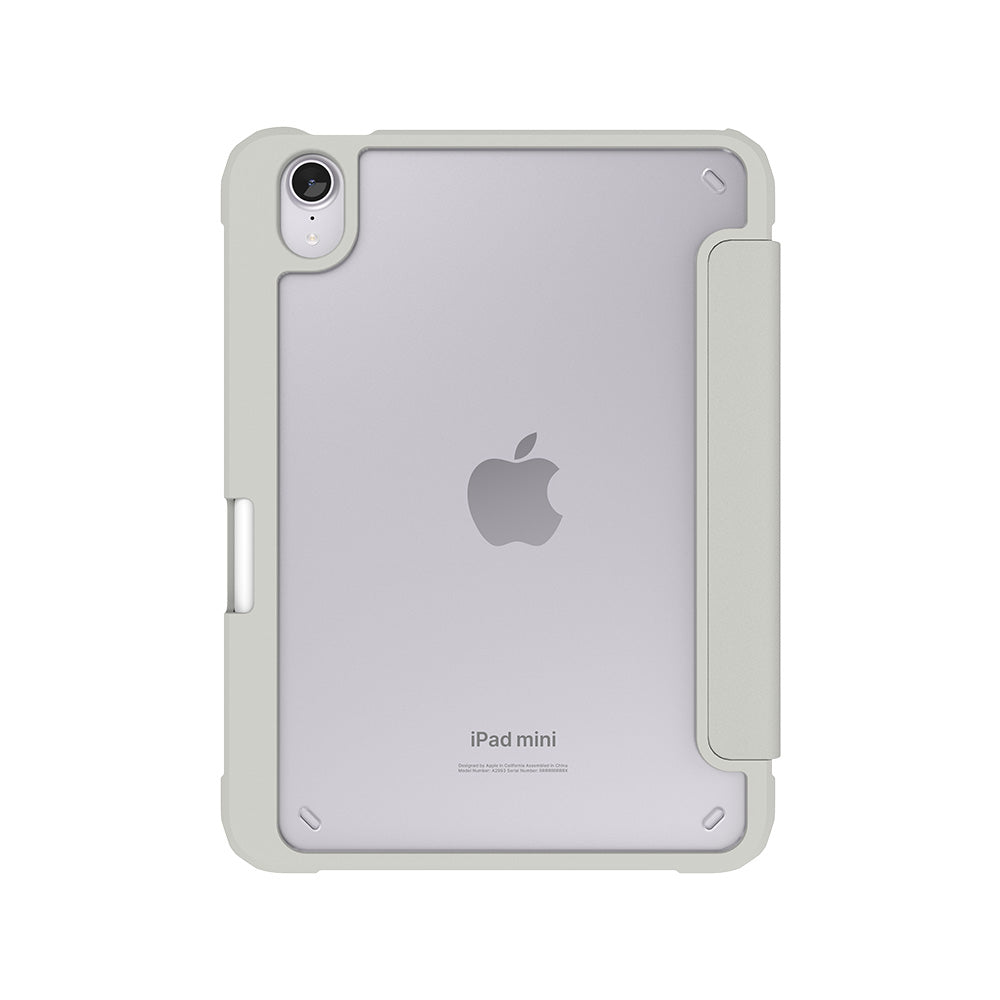 JTLEGEND iPad mini  Youth相機快取透明防摔殼 (筆槽款)
