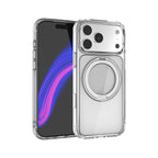 JTLEGEND iPhone 18 Ultra Defence磁吸旋轉支架殼 - 透明