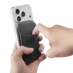 Spigen iPhone Slim Fold 磁吸支架卡包(黑)
