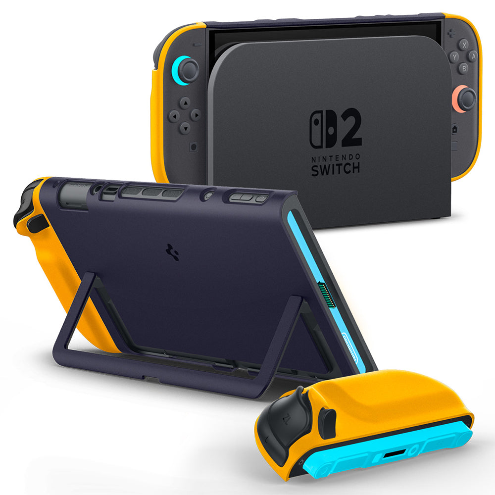 Spigen Nintendo Switch 2 Nano Pop-便攜支架保護殼(藍莓)