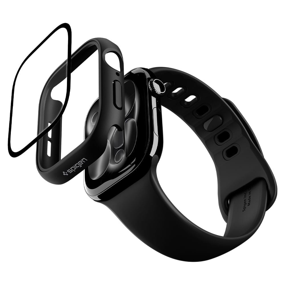 Spigen Apple Watch 11/10 (46mm/42mm) Case Thin Fit 360 Black