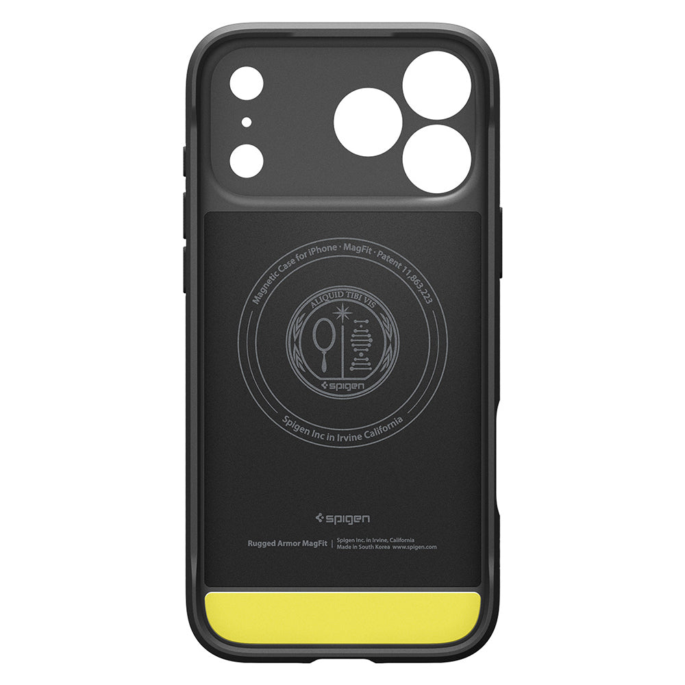 Spigen iPhone 17 Pro Max Rugged Armor MagFit-磁吸軍規防摔保護殼