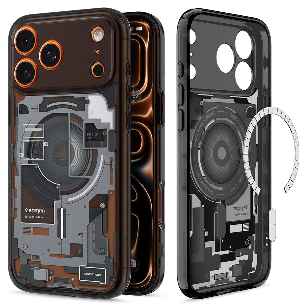 Spigen iPhone 17 Ultra Hybrid MagFit-磁吸防摔保護殼(透視結構)