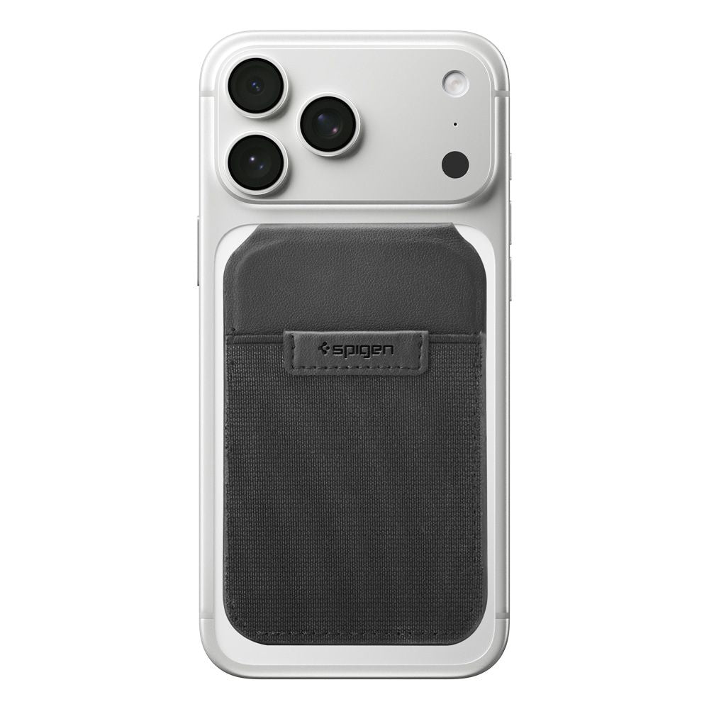 Spigen iPhone Slim Fold 磁吸支架卡包(黑)