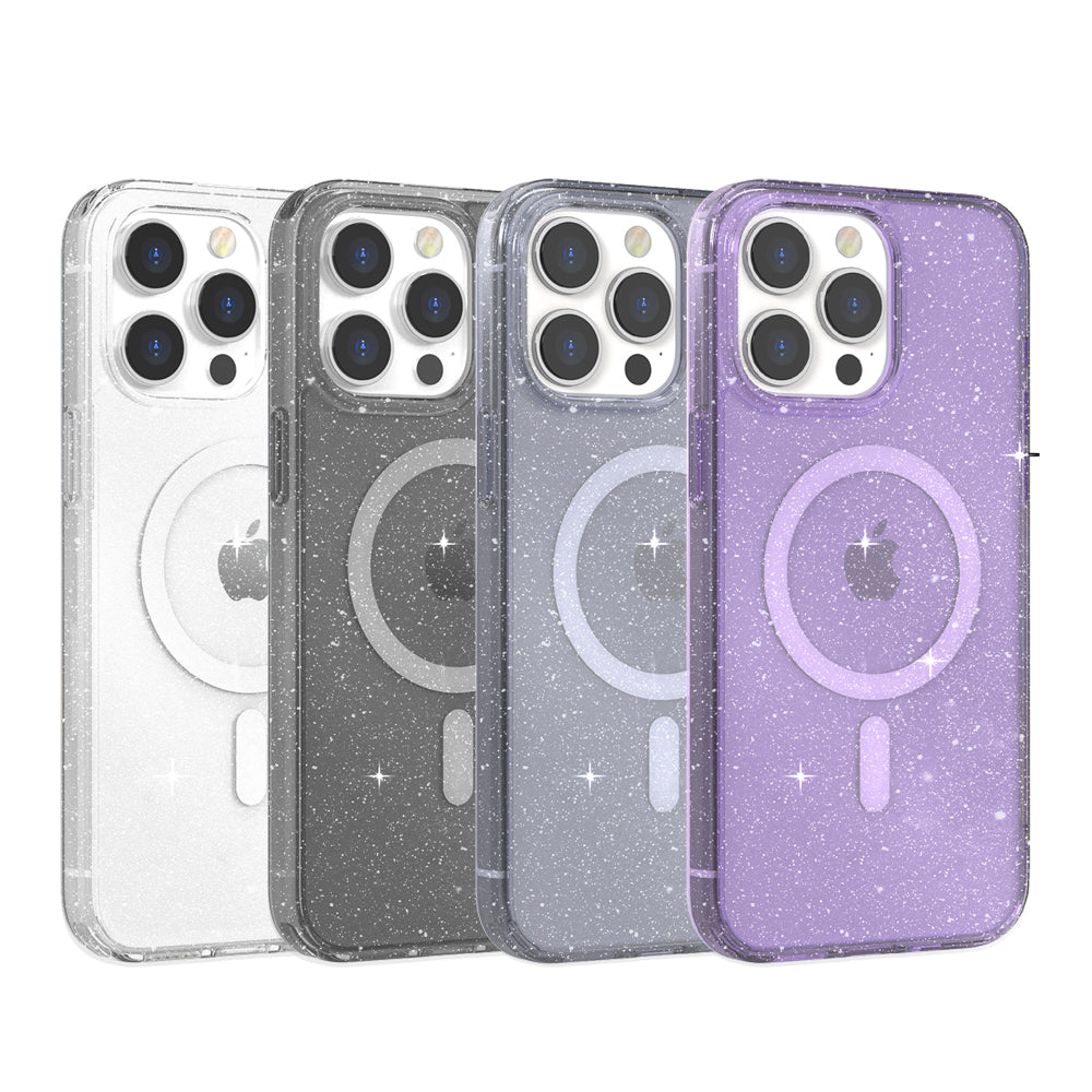 JTLEGEND iPhone 15 Pro Glitter Mag 雙料防摔殼