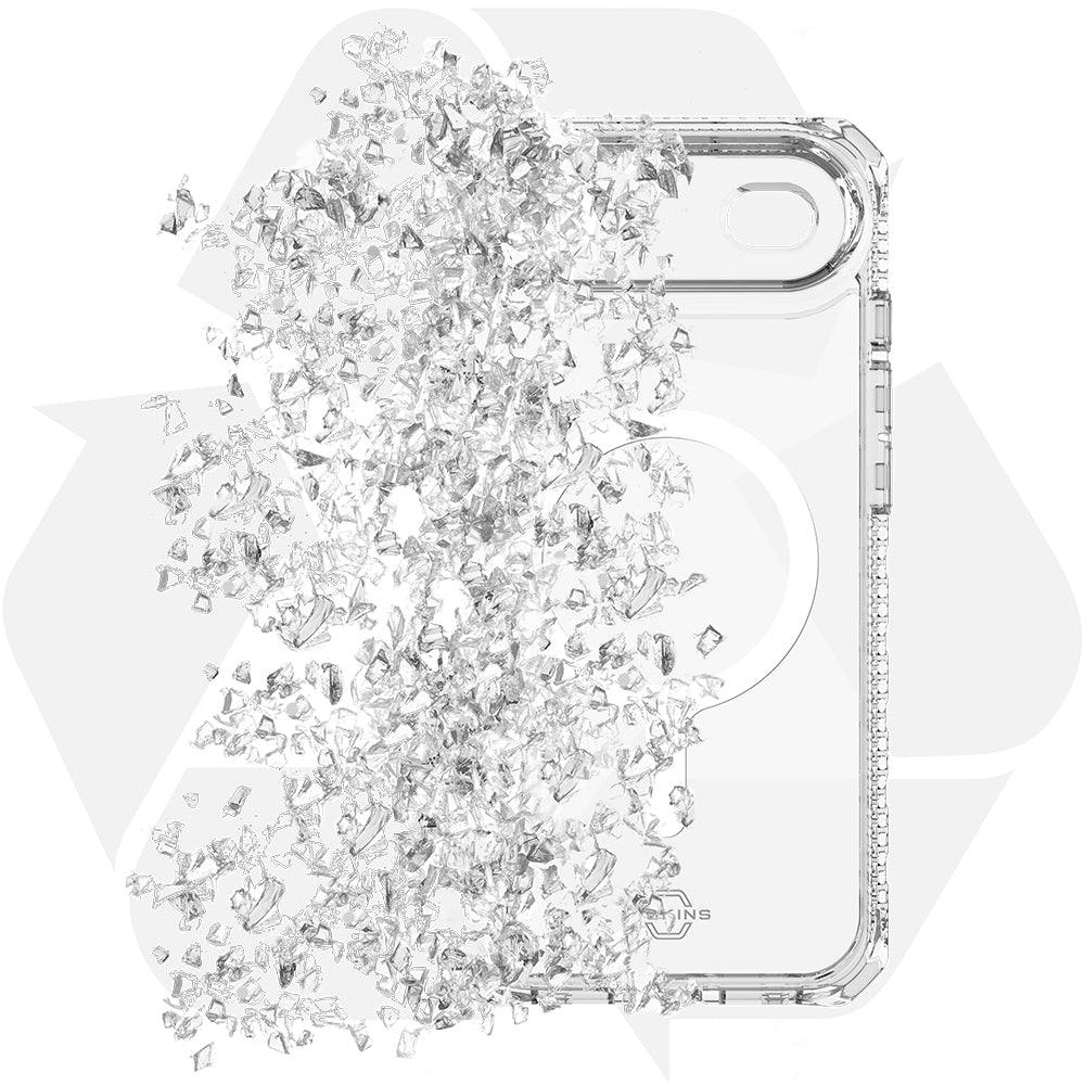 ITSKINS iPhone Air HYBRID R CLEAR-防摔保護殼
