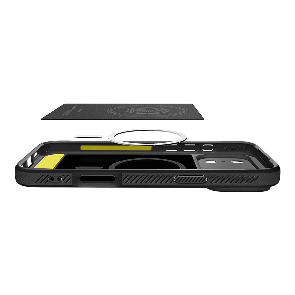 Spigen iPhone 17 Pro Rugged Armor MagFit-磁吸軍規防摔保護殼