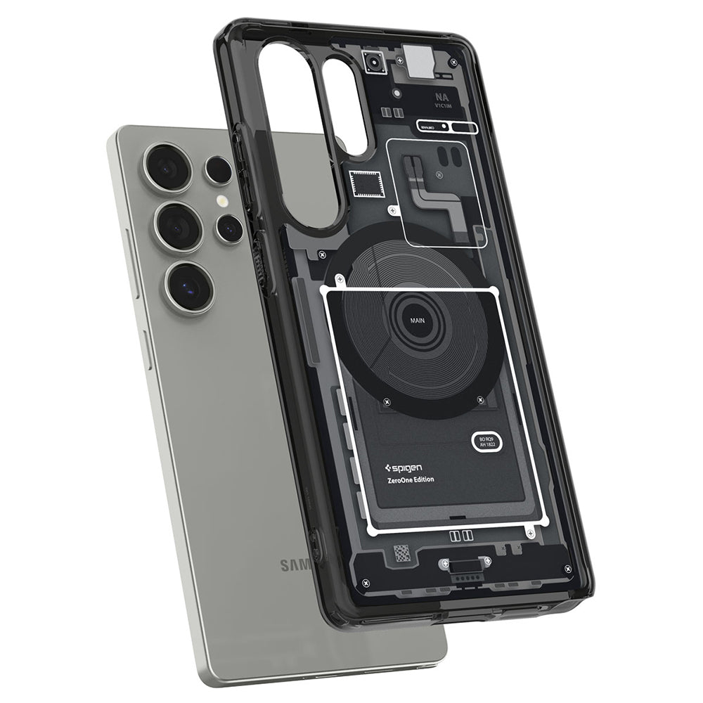 Spigen Galaxy S25 Ultra (6.9吋) Ultra Hybrid MagFit Zero-磁吸防摔保護殼(透視結構)