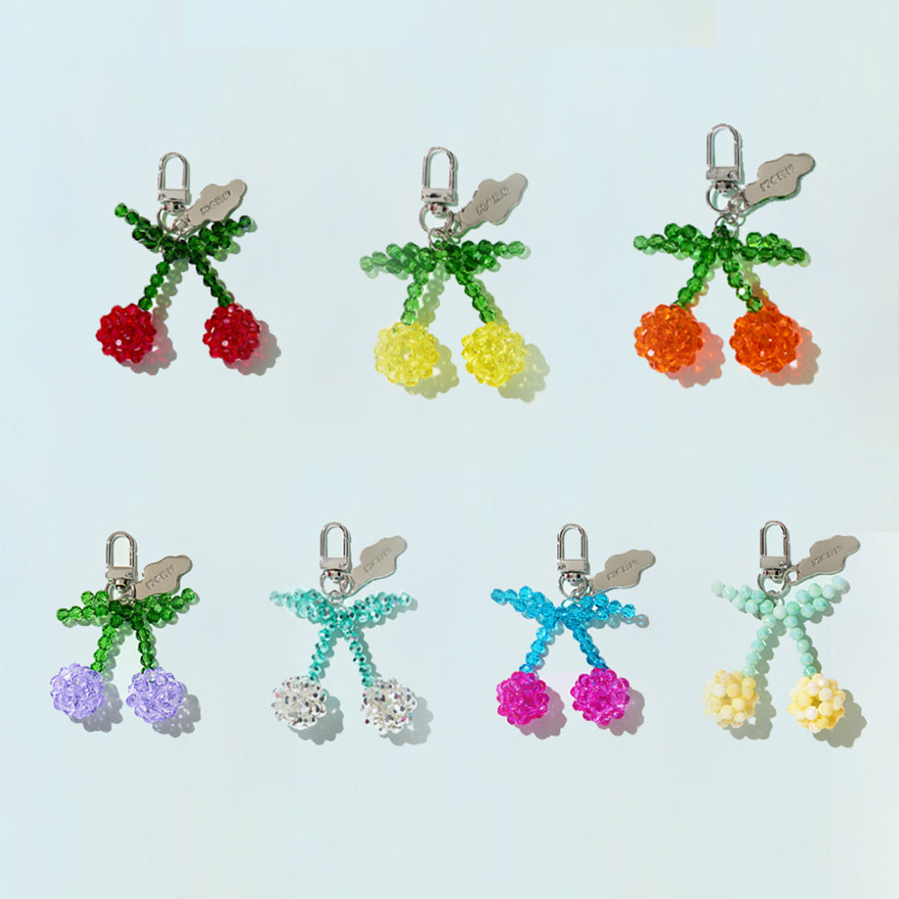 MCRN Crystal系列-櫻桃造型水晶掛飾