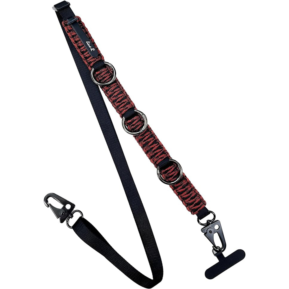 line-R CRAZY STRAP 撞色編織揹繩