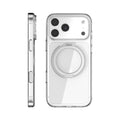 JTLEGEND iPhone 18 Crystal Ever恆透磁吸旋轉支架殼 - 透明