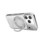 JTLEGEND iPhone 18 Crystal Ever恆透磁吸旋轉支架殼 - 透明