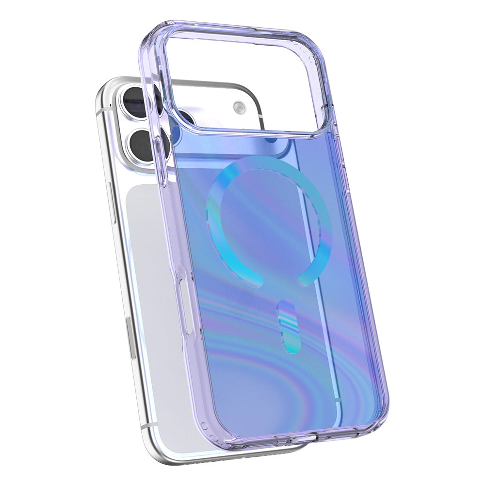 JTLEGEND iPhone 18 Dazzling Pro炫光晶透防摔殼 - 炫彩紫