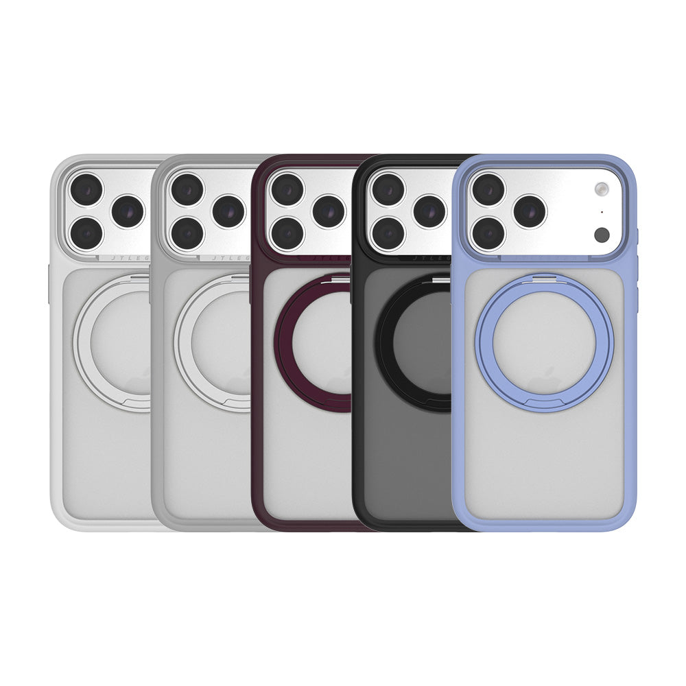 JTLEGEND iPhone 18 Edge Solid防摔抗汙磁吸旋轉支架殼