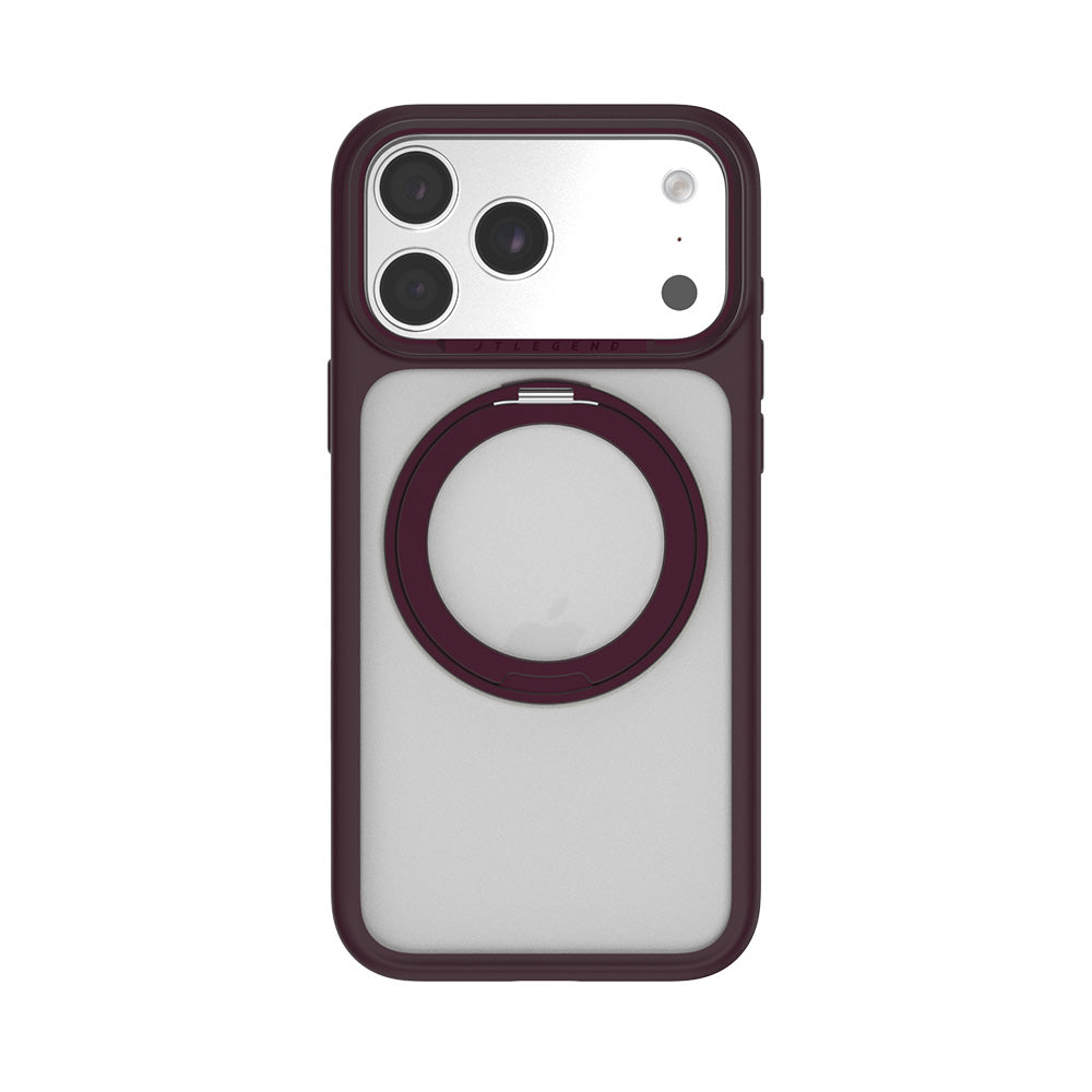 JTLEGEND iPhone 18 Edge Solid防摔抗汙磁吸旋轉支架殼