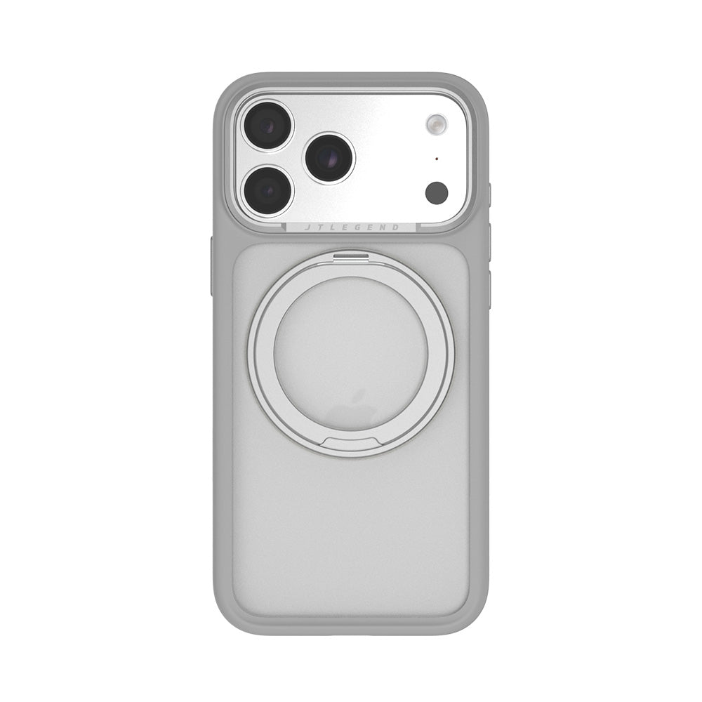JTLEGEND iPhone 18 Edge Solid防摔抗汙磁吸旋轉支架殼