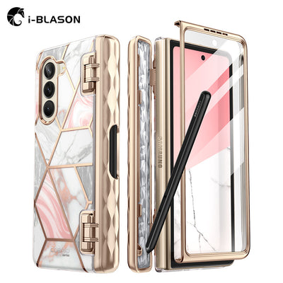 i-Blason Galaxy Z Fold 5 Cosmo-極致防摔保護殼(含S Pen 筆槽、螢幕防護膜)