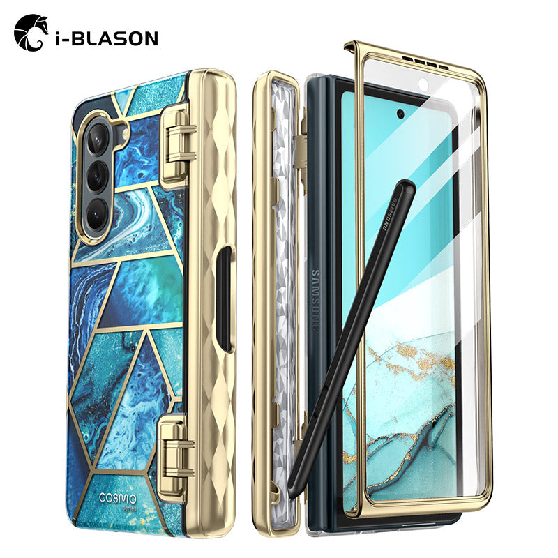 i-Blason Galaxy Z Fold 5 Cosmo-極致防摔保護殼(含S Pen 筆槽、螢幕防護膜)