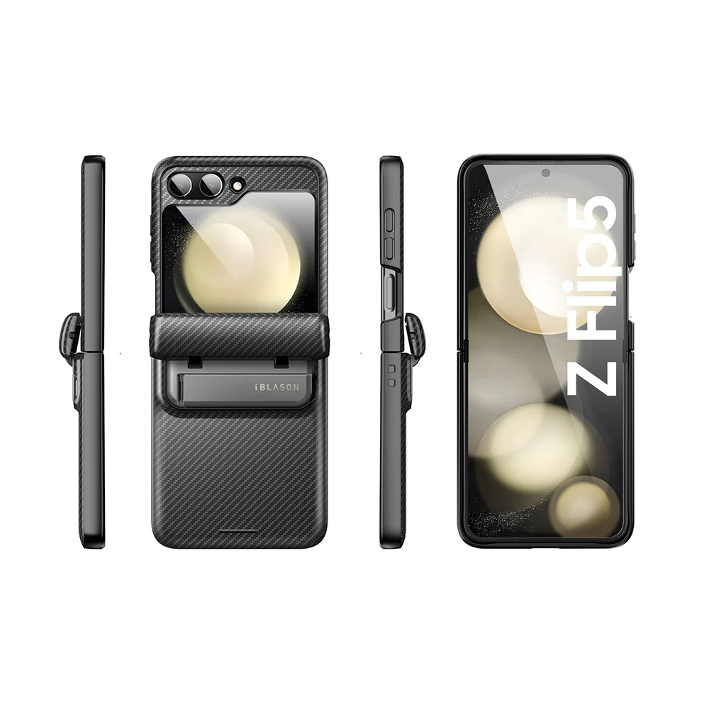 i-Blason Galaxy Z Flip 5 Journey-極致防摔支架保護殼(含外螢幕防護膜)