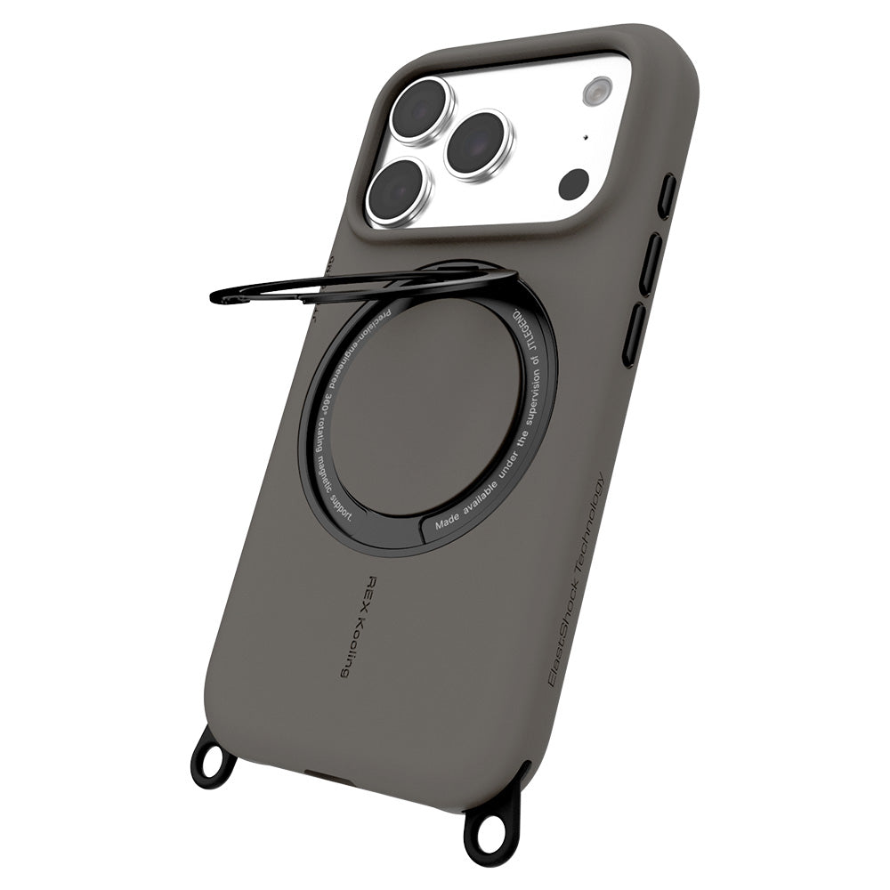 JTLEGEND iPhone 18 Rex Kooling Mag Stand終極散熱防摔磁吸支架殼（含可拆掛繩環）