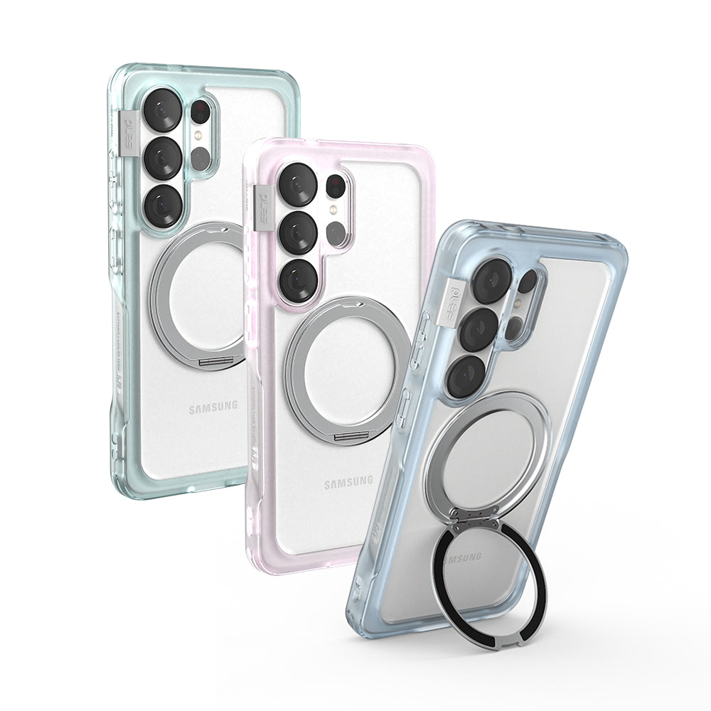 PLES  Galaxy S26 Ultra Arche Glim Mag Stand-磁吸支架防摔保護殼