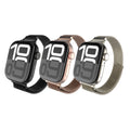 JTLEGEND Apple Watch Series Linea 不鏽鋼米蘭磁吸錶帶
