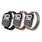 JTLEGEND Apple Watch Series Linea 不鏽鋼米蘭磁吸錶帶