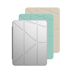 JTLEGEND iPad Air 13"/ Pro12.9" 2020~2026 LUMI相機快取多角度折疊防潑水布紋保護殼（筆槽款）