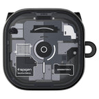 Spigen Galaxy Buds4/4 Pro Case Ultra Hybrid Zero One Black-防摔保護殼(透視結構)
