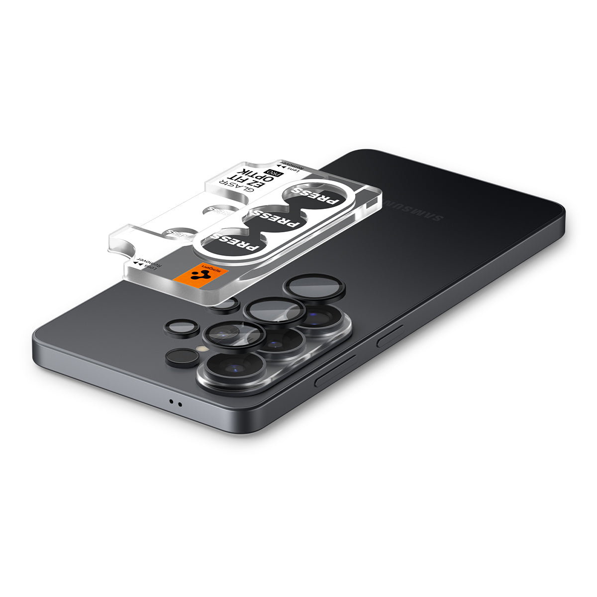 Spigen Galaxy S26系列 Glas.tR EZ Fit Optik Pro HD-鏡頭保護貼(黑)